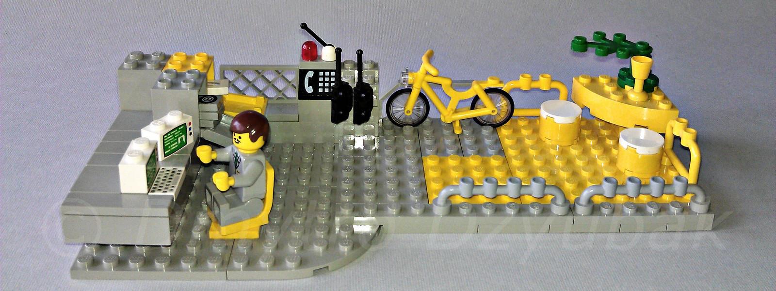 Lego Office, one person